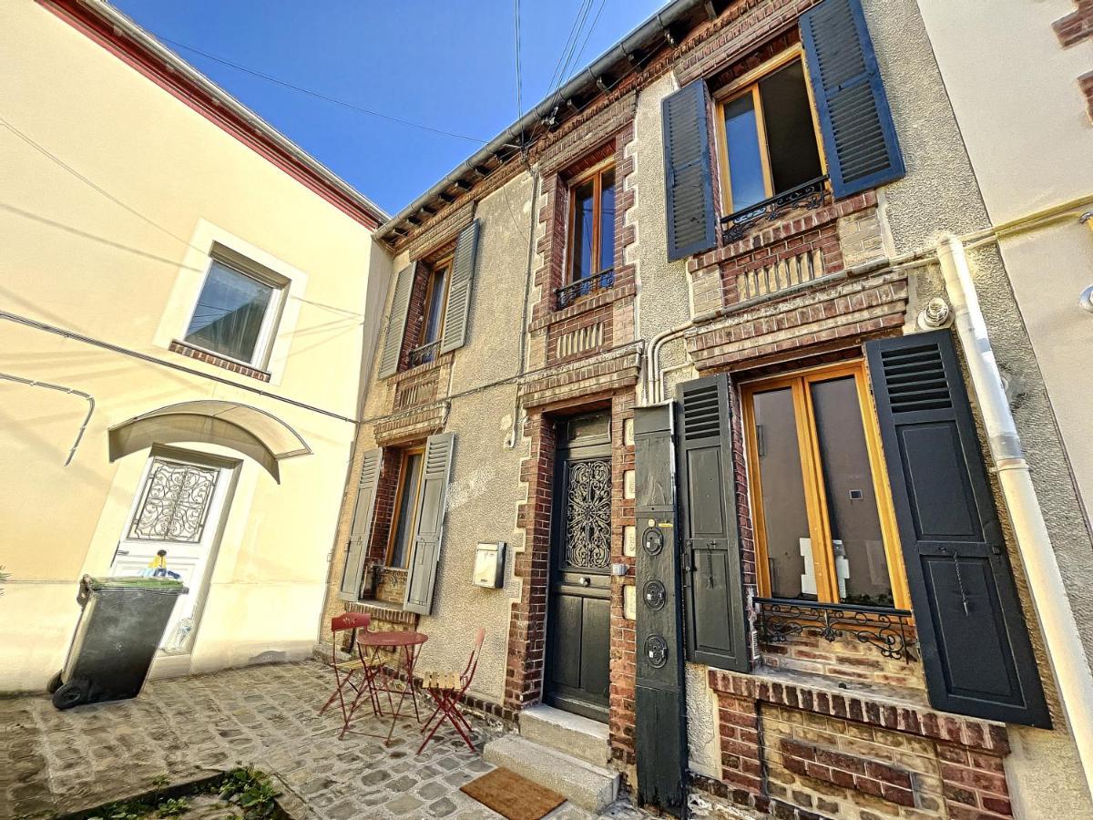 Maison De Ville - Paris En 15 Mn ! - 4 Pers- 1 Bebe - Vintage & Music ! Groslay Kültér fotó