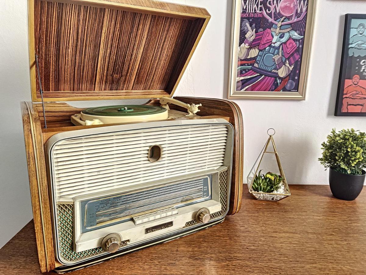 Maison De Ville - Paris En 15 Mn ! - 4 Pers- 1 Bebe - Vintage & Music ! Groslay Kültér fotó
